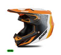 Casco de Cross Shot Speed Naranja BrillanteM Naranja Brillante
