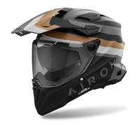 Casco de enduro Airoh Commander 2 Doom dorado mate S