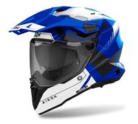 Casco de enduro Airoh Commander 2 Reveal azul brillante 3XL