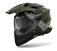 Casco de enduro Airoh Commander 2 Reveal verde mate S