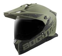 Casco de enduro de fibra de vidrio Bogotto FG-601 Duo