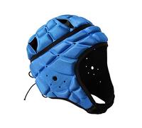 Casco de epilepsia casco azul gorra casco fu? Casco de rugby Scrum Cap Soft Shell Casco Fu? Sombreros Artes Marciales Necesidades Protección para jóvenes adultos Rugby Protector de cabeza Camo