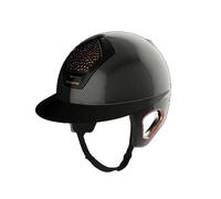Casco de equitación con protecciones temporales FreeJump Voronoï Carbon Custom Gloss M (56/59 cm)
