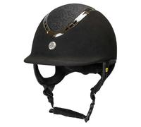 Casco de equitación de microfibra con pomo Back on Track EQ3 Pardus 59/60 cm