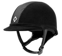 Casco de equitación de microgamuza Charles Owen AYR8 PLUS 57 cm