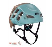 Casco de escalada PETZL METEOR (azul humo / marrón)