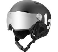 Bollé - Might Visor Offwhite Matte M 55-59Cm - Brown Gun Cat 2, Casco De Esquí, Medium, Unisex Adulto