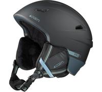 Casco de esquí Cairn Profile, negro/azul claro 55-56cm Mat Black Sauge