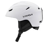 Casco de esquí Casco de esquí con Aislamiento Ajustable Uso en Todas Las Estaciones Cuenta con 14 Orificios de ventilación Adecuado para Esquiar Compatible con Patinaje sobre (White)