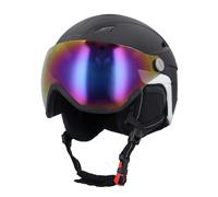 CMP - Casco de esquí con visera para adulto WA-2, Nero, M