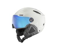 Casco de esquí con visera BOLLE V-LINE (Gris Mate Más Claro - Fotochromático Azul Cat 1 a 3) Unisex