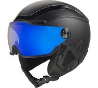 Casco de esquí con visera BOLLE V-LINE (Negro Mate - Fotoquímico Azul Cat 1 a 3) Unisex