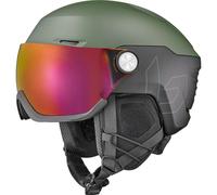 Casco de esquí con visera BOLLE V-RYFT PURE (Sun Forest Matte - Photochromic Red Cat 1 a 3) Unisex