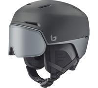 Bollé - Cascos esquís hombre - X-Fusion Black Steel Matte - Talla 52-55 cm - Gris Gris 52-55 cm