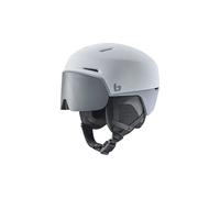 Casco de esquí con visera BOLLE X-FUSION (Blanco Lila mate - Fotoquímico Plata Cat 1 a 3) Unisex