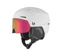Casco de esquí con visera BOLLE X-FUSION PURE (Blanco Mate S 52-55cm - Sunrise Cat 2)