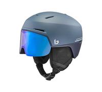 Casco de esquí con visera BOLLE X-FUSION (Sailor Blue Matte - Photochromic Blue Cat 1 a 3) Unisex