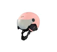 Casco de esquí con visera Cairn Android Visor J (MAT PASTEL CORAL MAT PASTEL CORAL) Niño