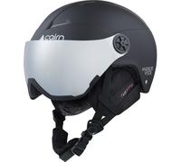 Cairn - Cascos esquís niños - Android Visor J Mat Black - Talla Infantil 46-48 cm - Negro Negro 46-48 cm