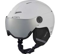 Cairn - Cascos esquís hombre - Android Visor Mat White Gray - Talla 59-60 cm - Gris Gris 59-60 cm