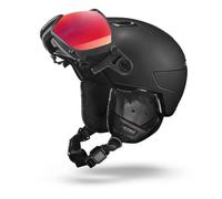 Casco de esquí con visera Julbo Globe Evo (Negro - Reactiv GC cat 2 a 3)