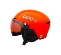 POCito Obex Visor, casco de esquí con visor, junior, florescent orange 48-52cm Fluorescent Orange