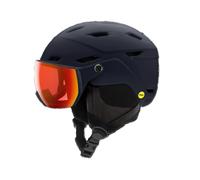 Casco de esquí con visera Smith SURVEY EU (Matte Midnight Navy + ChromaPop Everyday Red Mirror) Unisex