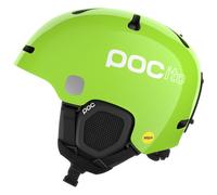 Casco de esquí para niños POC POCito Fornix MIPS Talla de casco: 55-58 cm / Color: verde claro