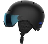 Casco de esquí para niños Salomon Orka Visor Talla de casco: 53-56 cm / Color: negro