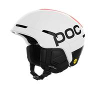Casco de esquí POC Obex Connect (Hydrogen White/Fluorescent Orange AVIP)