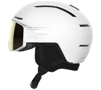 Casco de esquí Salomon Driver Pro Sigma Talla de casco: 53-56 cm / Color: blanco