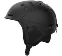 Casco de esquí Salomon Husk Pro Black Talla de casco: 59-62 cm / Color: negro