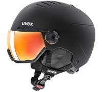 Casco de esquí Uvex Wanted Visor Talla de casco: 58-62 cm / Color: negro