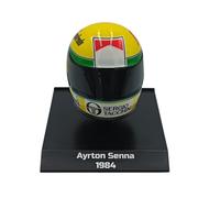 - Casco de Fórmula 1 Compatible con Ayrton Senna #19 Toleman Group Motorsport Fórmula 1 1984 1:10 Minichamps 388419