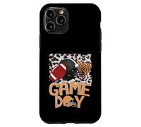 Casco de fútbol con diseño de Leopardo Blanqueado para el Día del Juego, Deporte para Madres y niñas Carcasa para iPhone 11 Pro