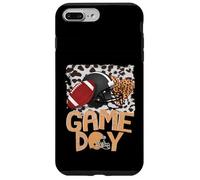 Casco de fútbol con diseño de Leopardo Blanqueado para el Día del Juego, Deporte para Madres y niñas Carcasa para iPhone 7 Plus/8 Plus