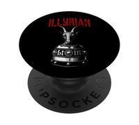 Casco de la Herencia iliria de Skanderbeg PopSockets PopGrip Adhesivo