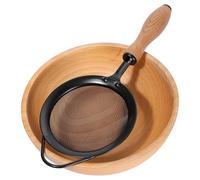 Casco de malla fina - colonia de acero inoxidable, filtro de alimentos de cocina | Herramienta versátil para tamizar, tensar, drenaje, enjuague de pasta café harina de té de té de té