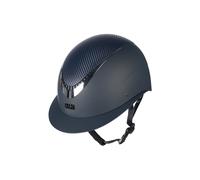 Casco de montar -Alarion- - Azul oscuro / Plateado / L = 58-60 cm