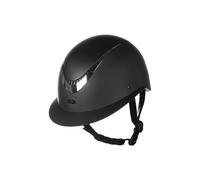 Casco de montar -Alarion- - Negro / Plateado / M = 55-57 cm