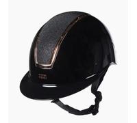 Casco de montar -Lady Shield Brillant- HKM - Oro rosa / M (55-57cm)