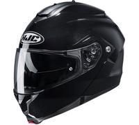 Casco de moto abatible HJC C91N Solid metalizado negro XL