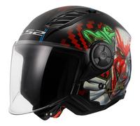 Casco de moto abierto LS2 OF616 Airflow II Happy Dreams 2XL