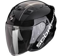 Casco de moto abierto SCORPION EXO-230 QR negro-plata S