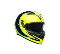Casco De Moto AGV K3 Rossi Prueba De Invierno Phillip Island 2005 Talla: L (59)
