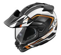 Arai Tour-X5 Discovery, Casco de enduro XS male Mate Negro/Blanco/Naranja