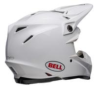 Bell Moto-9S Flex Cascos, Unisex-Adult, Blanco, L