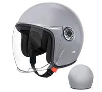 Casco de moto - Casco de cara abierta | Head Shield Master Excelente protección para lentes de equitación, cascos de ciclomotor Vintage cómodos para niñas jóvenes | Modernos cascos ligeros