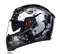 Casco De Moto Casco Integral Moto Completa Unisex Adulto Estilo Cool Rider Equipment Four Seasons Certificación Dot/ECE Street Touring E,XXL=(63-64CM)