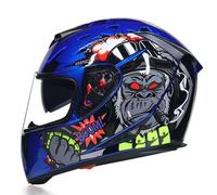 Casco De Moto Casco Integral Moto Completa Unisex Adulto Estilo Cool Rider Equipment Four Seasons Certificación Dot/ECE Street Touring I,S=(55-56CM)